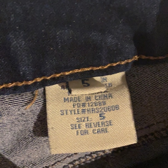 Paris Blues Dark Denim. Size: 5. Stretchy & comfortable pair of jeans. - Picture 3 of 10